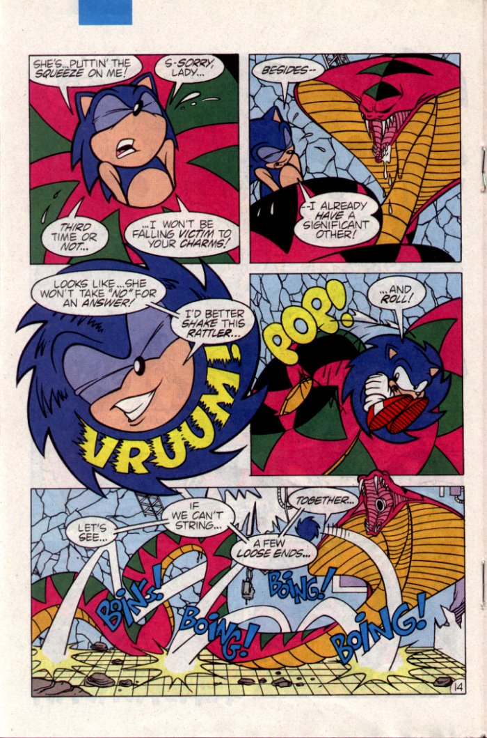 Sonic - Archie Adventure Series April 1995 Page 14